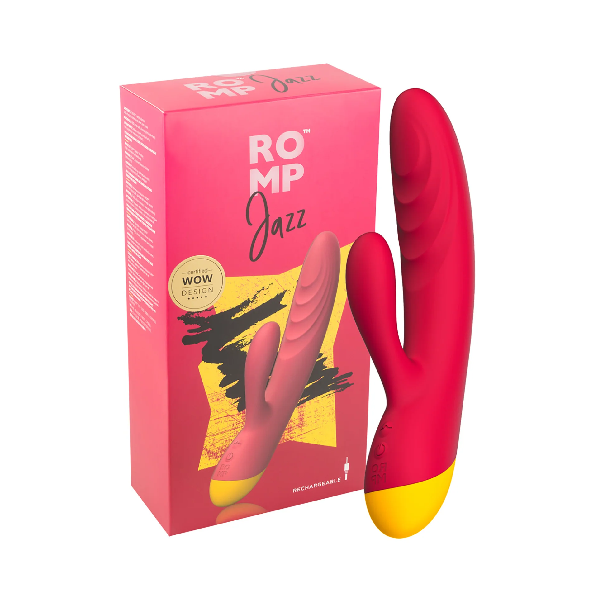 Vibromasseur rabbit Jazz — Parfait état reconditionné disponible sur Rejouis | Dero