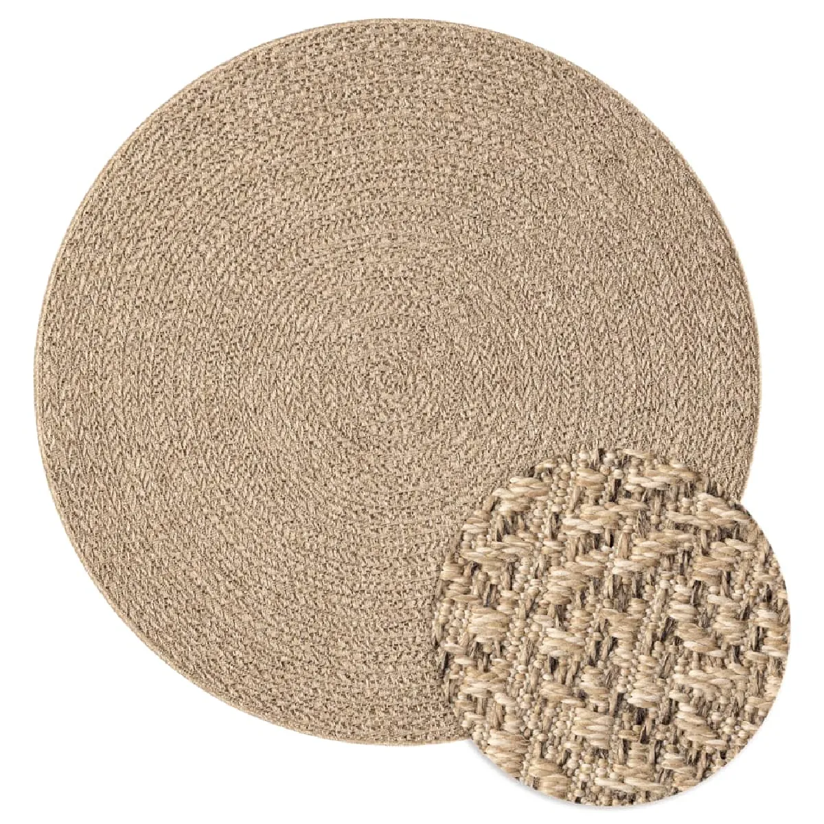 Acheter vidaXL Tapis Rond Aspect Jute Reconditionné - 29,03 € vidaXL Tapis Rond Aspect Jute Reconditionné VidaXL reconditionné disponible sur Rue du Commerce Seconde Vie