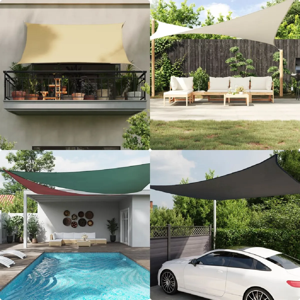 Acheter VIDAXL Voile d'ombrage polyester 5x6x6 m - Sable Reconditionné - 17,58 € VIDAXL Voile d'ombrage polyester 5x6x6 m - Sable Reconditionné VidaXL reconditionné disponible sur Rue du Commerce Seconde Vie