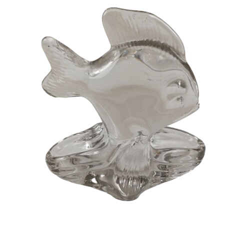 Acheter Vide-poche en verre forme poisson Bon état - 10,00 € Vide-poche en verre forme poisson Bon état reconditionné disponible sur Label Emmaüs