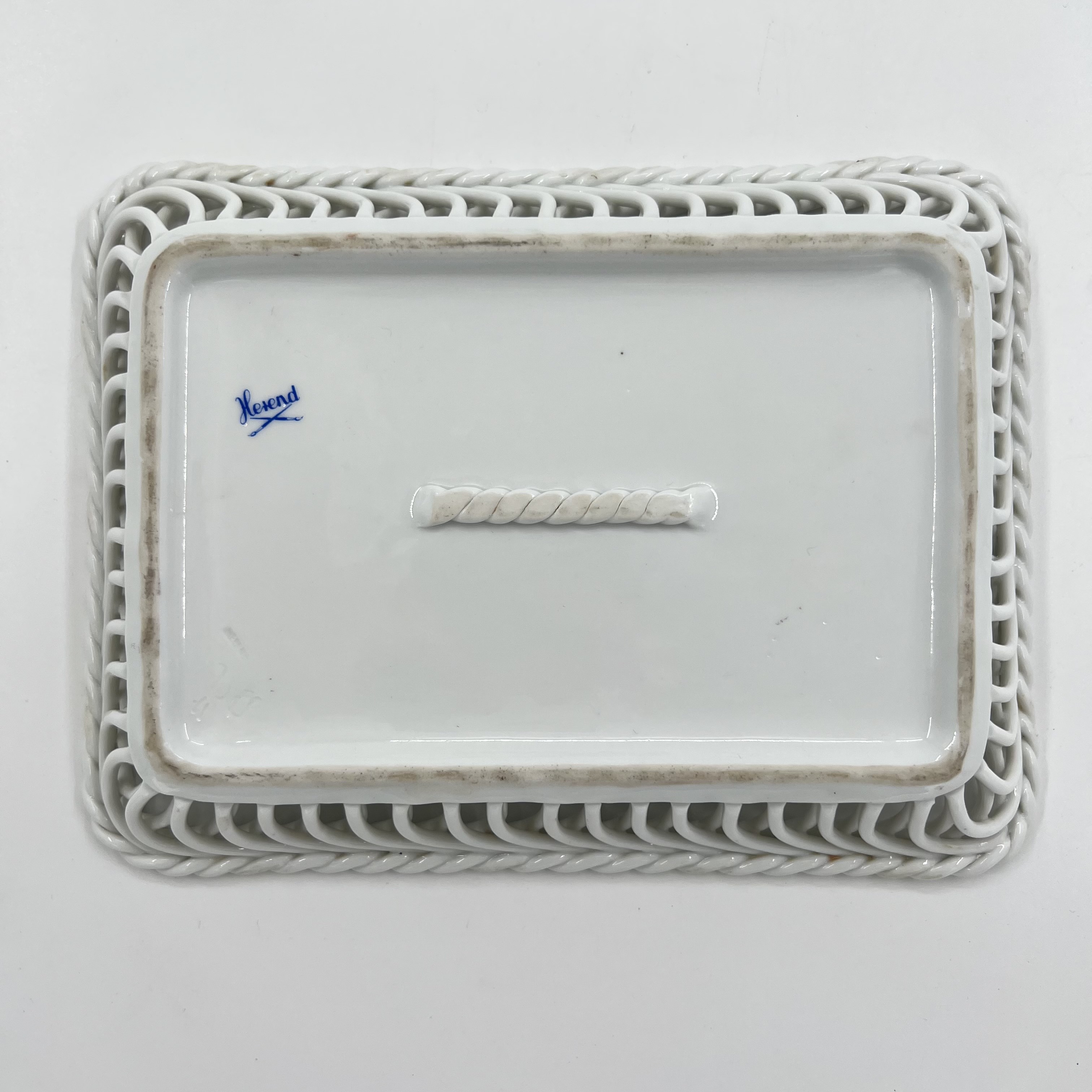 Voir photo 2 de Vide poche / Panier à fruit - Herend Vide poche / Panier à fruit - Herend Très bon état reconditionné photo 2