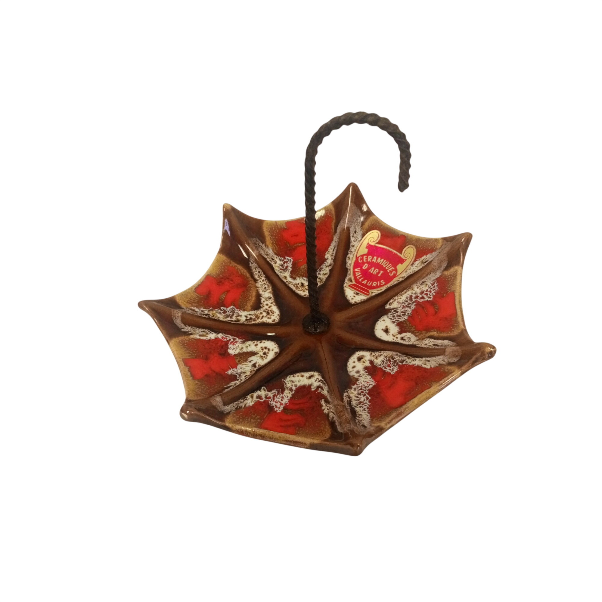 Vide-poche parapluie vintage Vallauris – Céramique – Année État correct - 18,00 € Vide-poche parapluie vintage Vallauris – Céramique – Année État correct reconditionné disponible sur Label Emmaüs