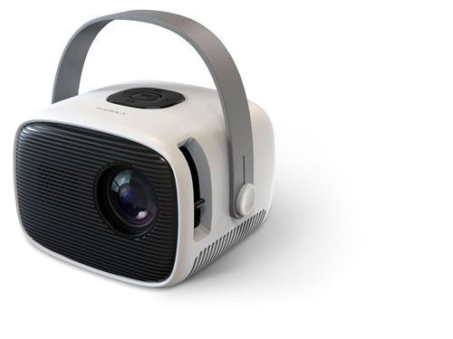 Videoprojecteur portable sans fil Bluetooth Radiola GMRAVP100 Blanc État correct Radiola reconditionné disponible sur Fnac