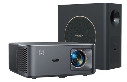 Vidéoprojecteur Yaber K2s Pro Premium Théâtre Full HD et 4K UHD Noir + Subwoofer État correct - 539,99 € Vidéoprojecteur Yaber K2s Pro Premium Théâtre Full HD et 4K UHD Noir + Subwoofer État correct Yaber reconditionné disponible sur Fnac