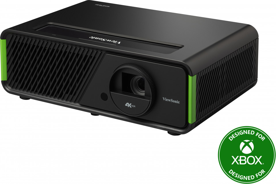 Viewsonic X1-4K vidéo-projecteur Projecteur à focale standard LED UHD 4K (3840x2160) Compatibilité 3D Noir - Excellent état Parfait état ViewSonic reconditionné disponible sur Pixmania