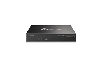 VIGI NVR1004H-4P Enregistreur vidéo sur réseau Noir Bon état TP-Link reconditionné disponible sur Darty