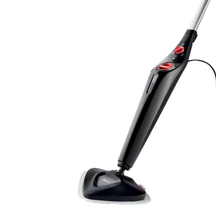 Vileda Steam Plus Nettoyeur vapeur portable 0,4 L 1550 W Noir - Excellent état Parfait état Vileda reconditionné disponible sur Pixmania