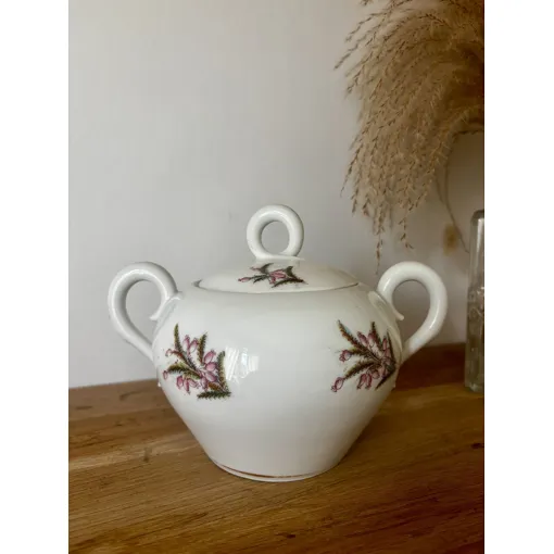 Vintage Joli Sucrier En Porcelaine Motif Fleuri Bon état reconditionné disponible sur Rakuten