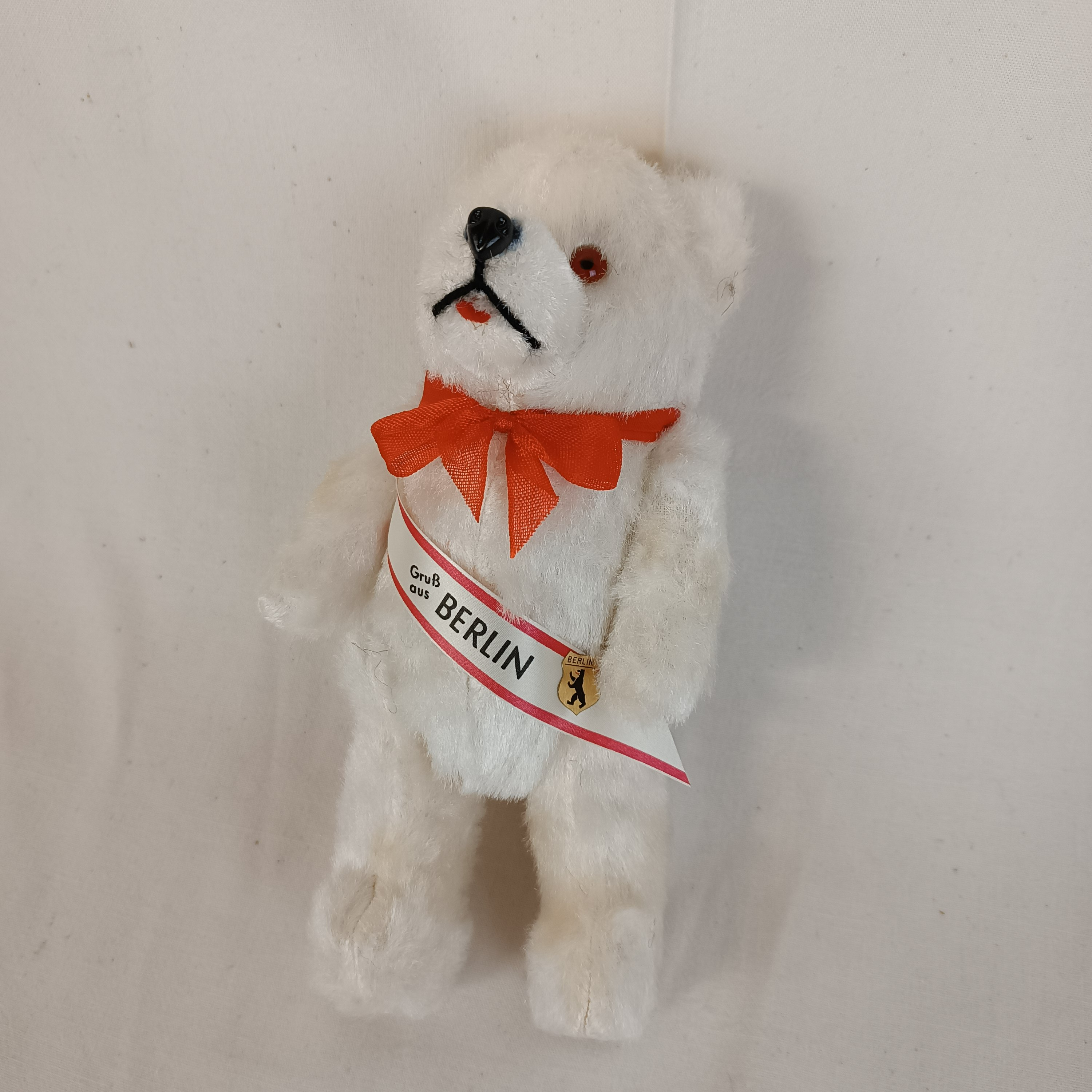 Voir photo 3 de VINTAGE // Peluche souvenir de Berlin "Gruss aus Berlin" VINTAGE // Peluche souvenir de Berlin "Gruss aus Berlin" État correct reconditionné photo 3