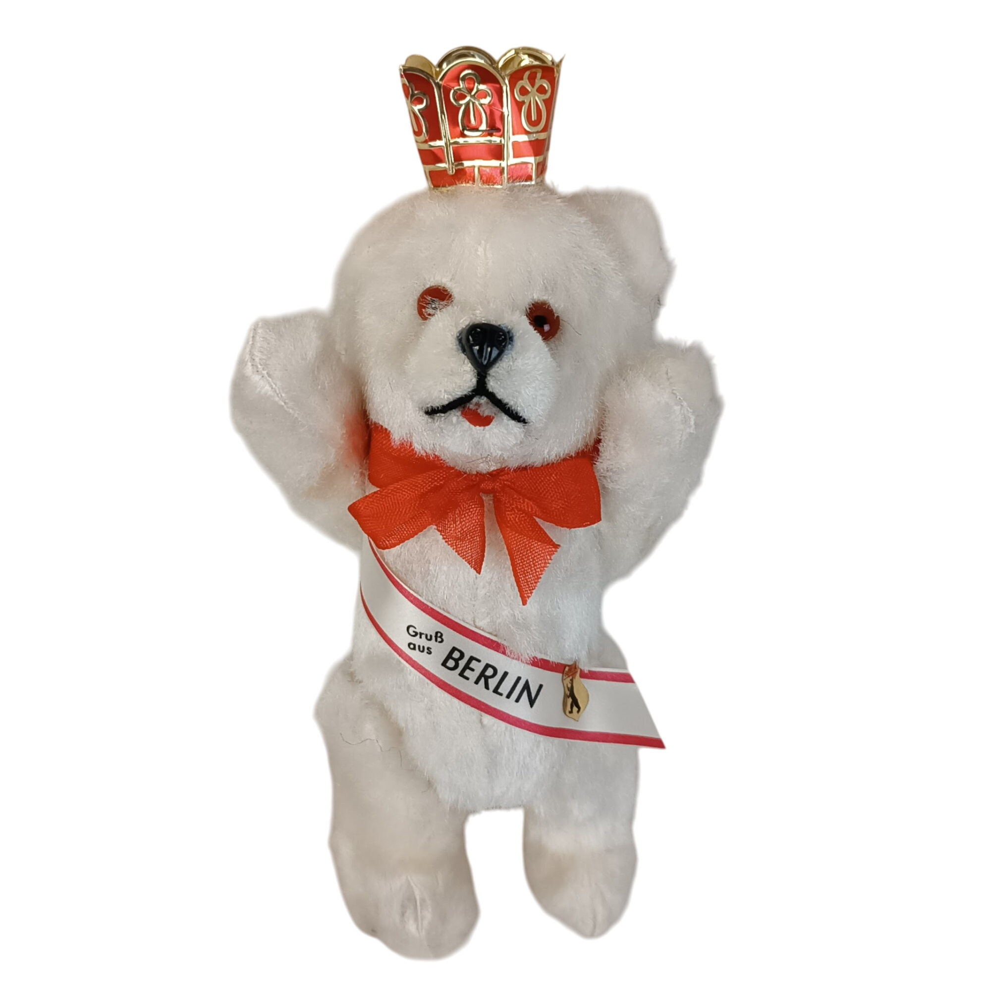 Acheter VINTAGE // Peluche souvenir de Berlin "Gruss aus Berlin" État correct - 10,80 € VINTAGE // Peluche souvenir de Berlin "Gruss aus Berlin" État correct reconditionné disponible sur Label Emmaüs
