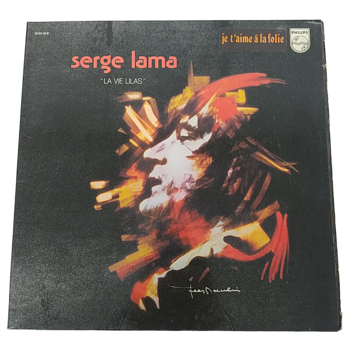 Acheter Vinyle 33 tours de Serge Lama - je t'aime à la folie Bon état - 10,00 € Vinyle 33 tours de Serge Lama - je t'aime à la folie Bon état reconditionné disponible sur Label Emmaüs