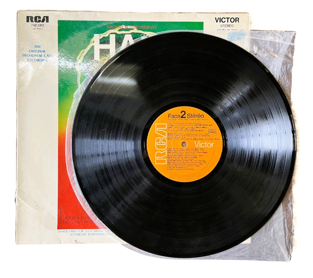 Voir photo 4 de Vinyle 33 tours "Hair, The American Tribal Love-Rock Musical" Vinyle 33 tours "Hair, The American Tribal Love-Rock Musical" Bon état reconditionné photo 4