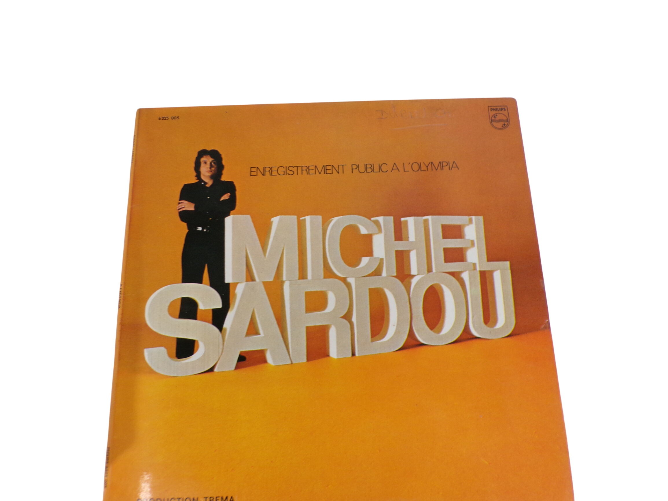 Vinyle 33 Tours - Michel Sardou – Enregistrement Public à l'Olympia (1971) Très bon état - 10,00 € Vinyle 33 Tours - Michel Sardou – Enregistrement Public à l'Olympia (1971) Très bon état reconditionné disponible sur Label Emmaüs