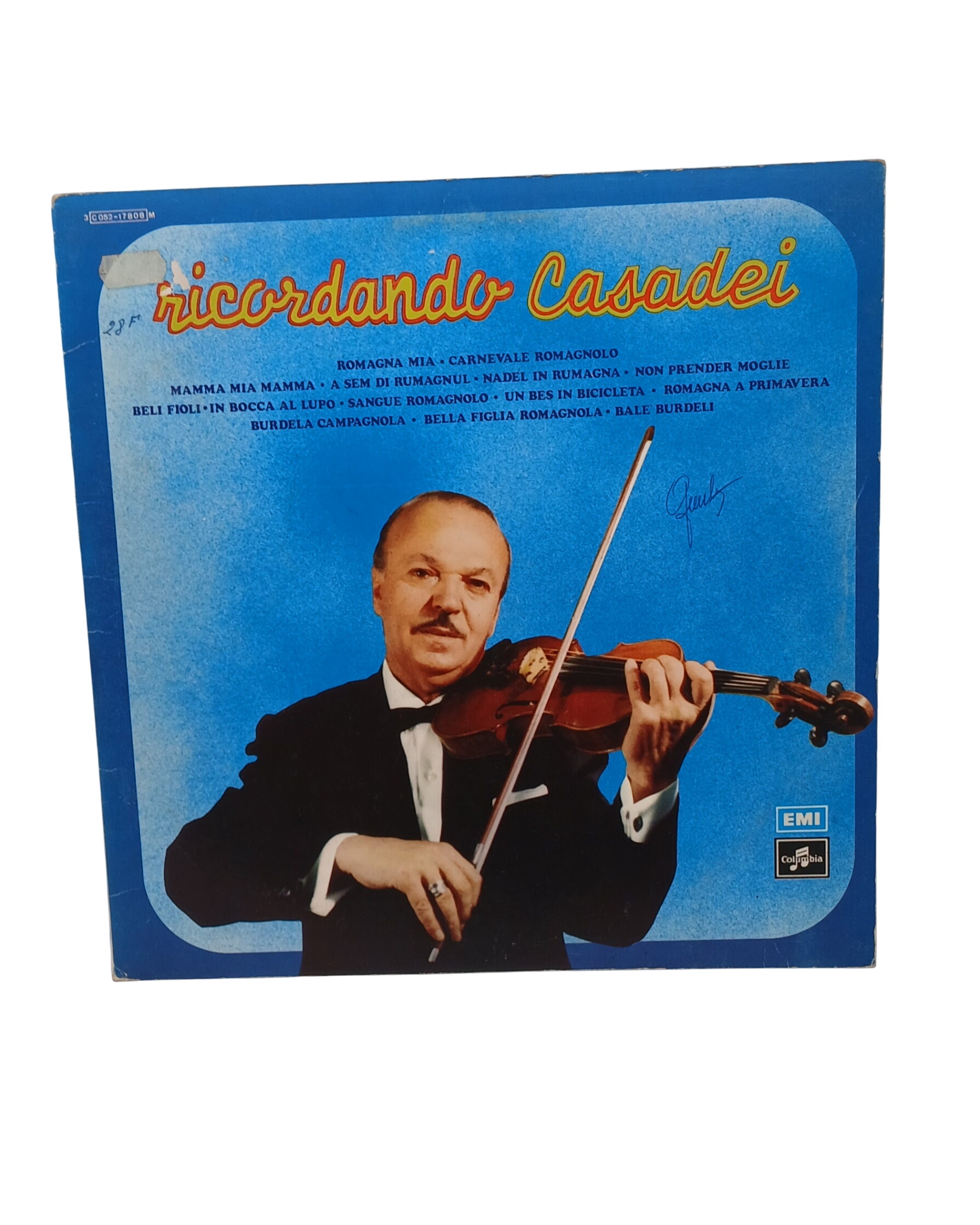 Vinyle 33 Tours - Ricordando Casadei - Hommage au "roi du Liscio" - Romagna Mia - Italie Très bon état - 10,35 € Vinyle 33 Tours - Ricordando Casadei - Hommage au "roi du Liscio" - Romagna Mia - Italie Très bon état reconditionné disponible sur Label Emmaüs