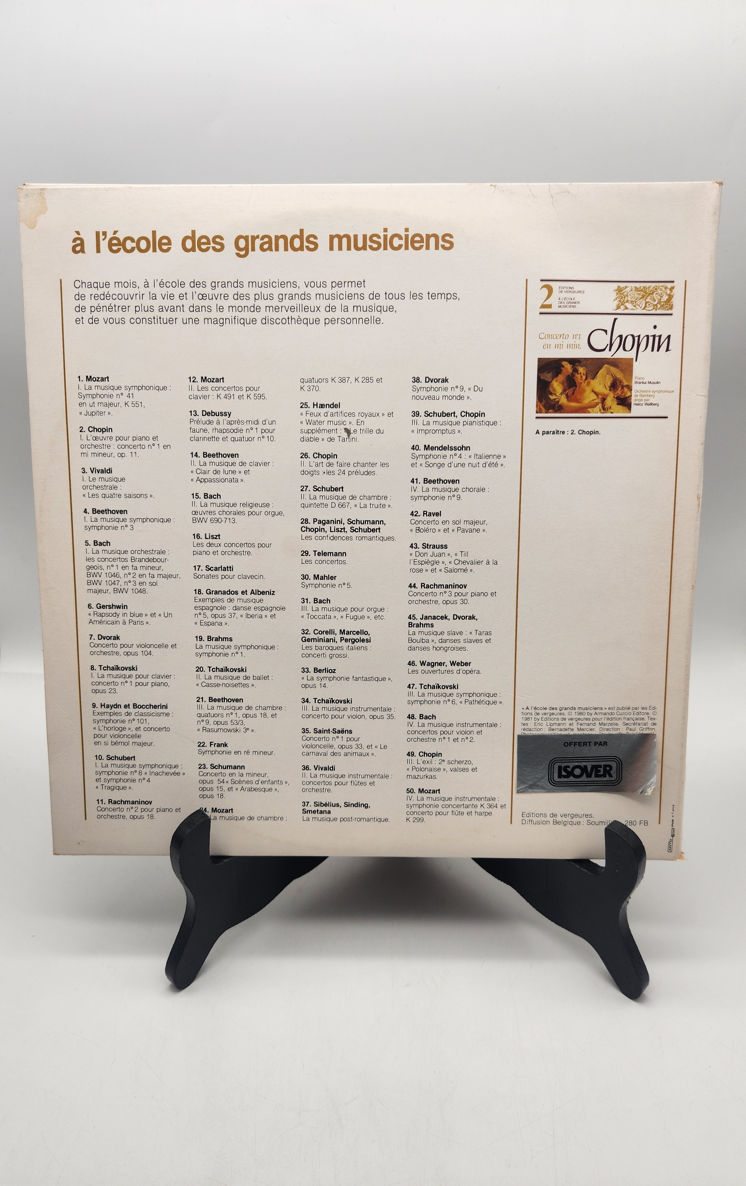 Voir photo 2 de Vinyle 33 Tours - Wolfgang Amadeus Mozart. Symphonie n.41 R 55 Années 70 Vinyle 33 Tours - Wolfgang Amadeus Mozart. Symphonie n.41 R 55 Années 70 Très bon état reconditionné photo 2