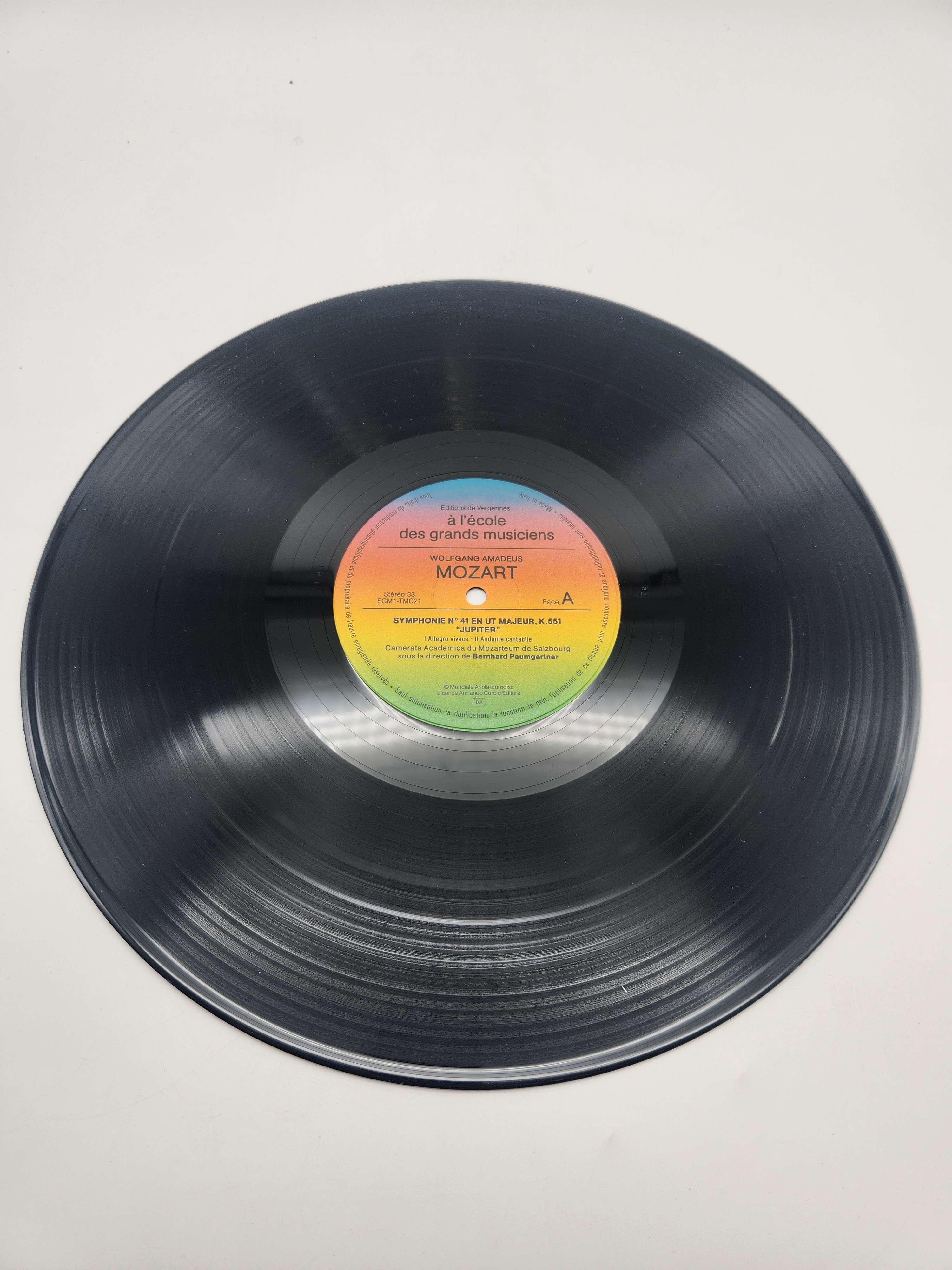 Voir photo 6 de Vinyle 33 Tours - Wolfgang Amadeus Mozart. Symphonie n.41 R 55 Années 70 Vinyle 33 Tours - Wolfgang Amadeus Mozart. Symphonie n.41 R 55 Années 70 Très bon état reconditionné photo 6