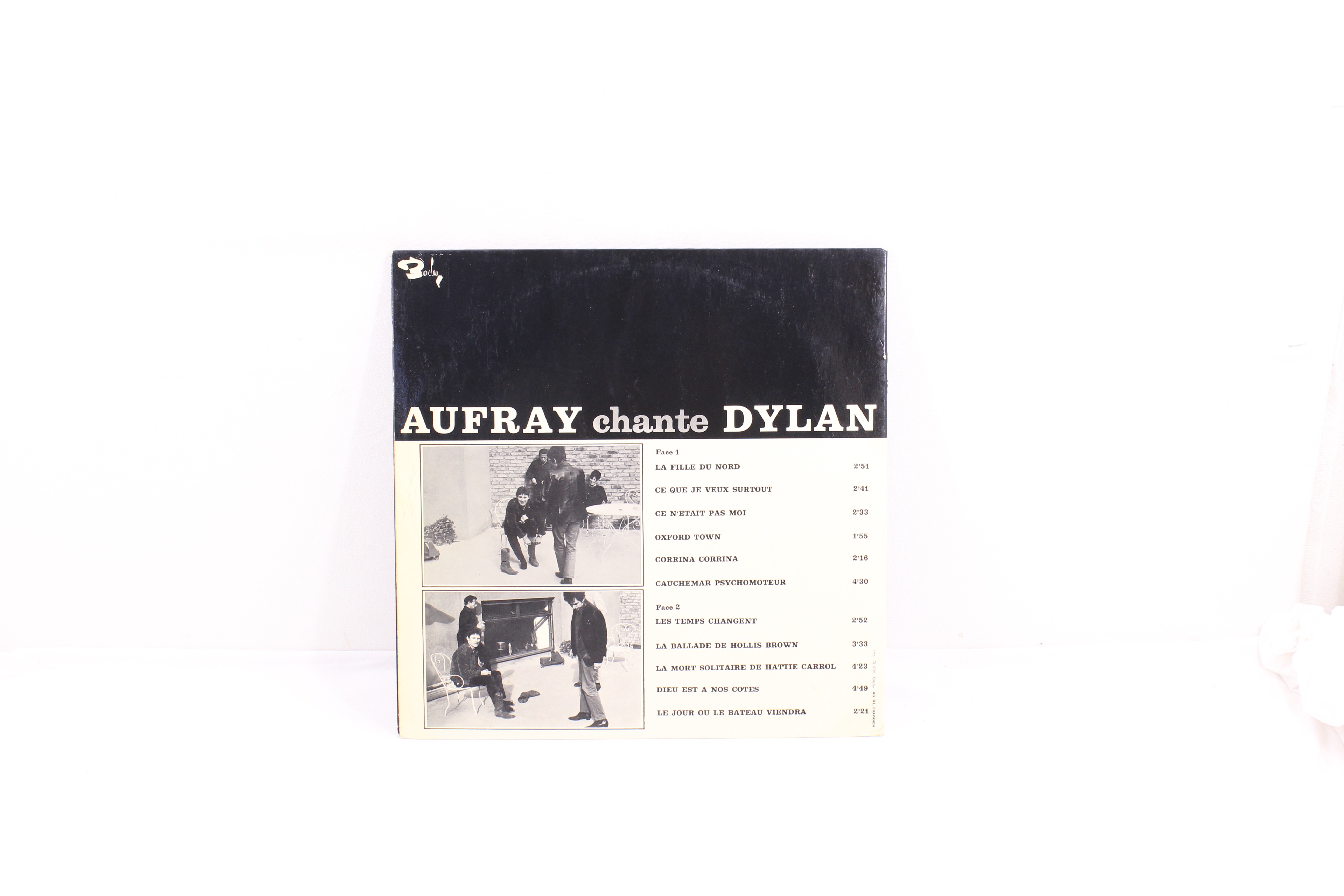 Voir photo 2 de Vinyle 33T Hugues Aufray / Aufray Chante Dylan - Barclay 1965 Vinyle 33T Hugues Aufray / Aufray Chante Dylan - Barclay 1965 Bon état reconditionné photo 2