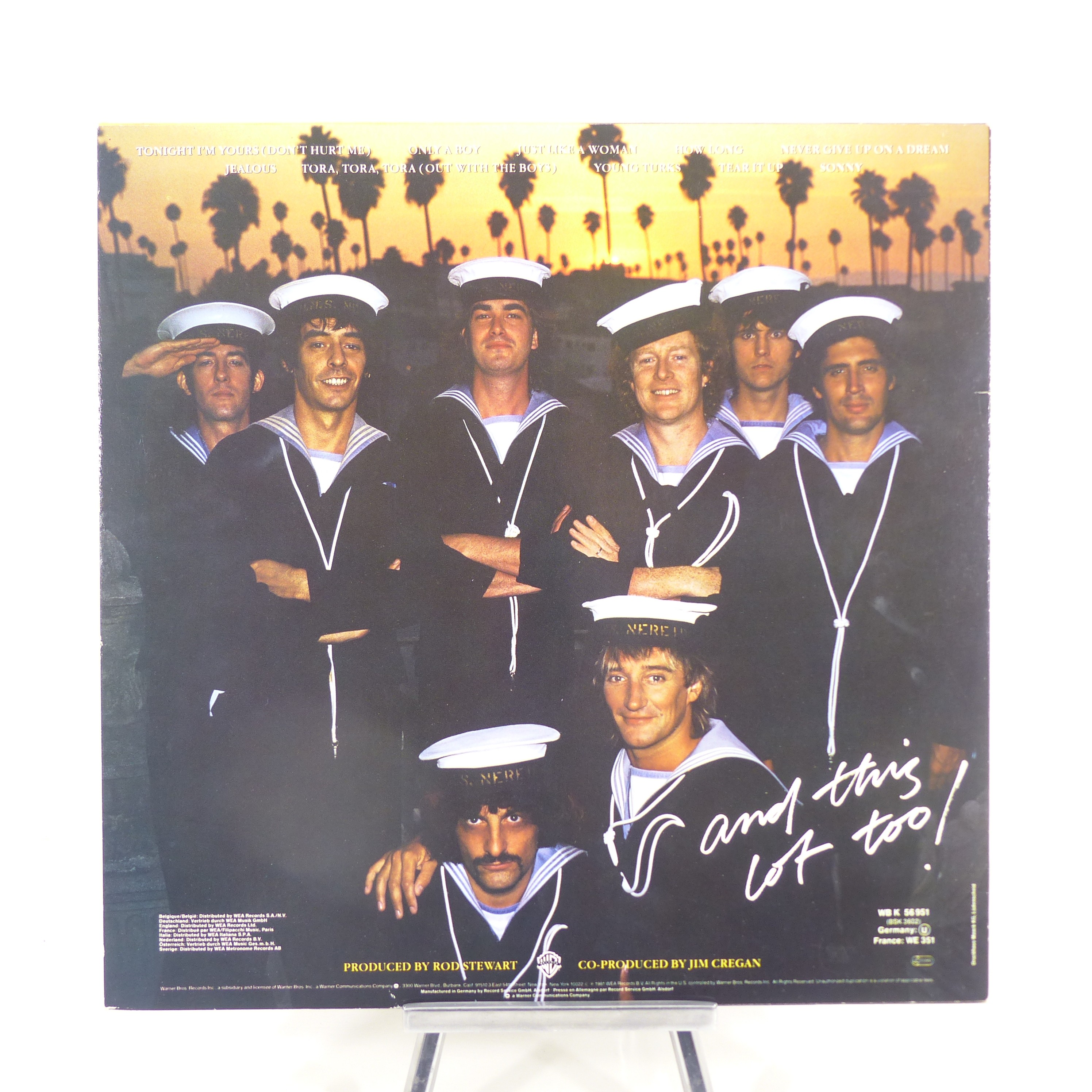 Voir photo 2 de Vinyle 33T Rod Stewart / Tonight I'm Yours - Warner Bros. Records , 1981 Vinyle 33T Rod Stewart / Tonight I'm Yours - Warner Bros. Records , 1981 Bon état reconditionné photo 2