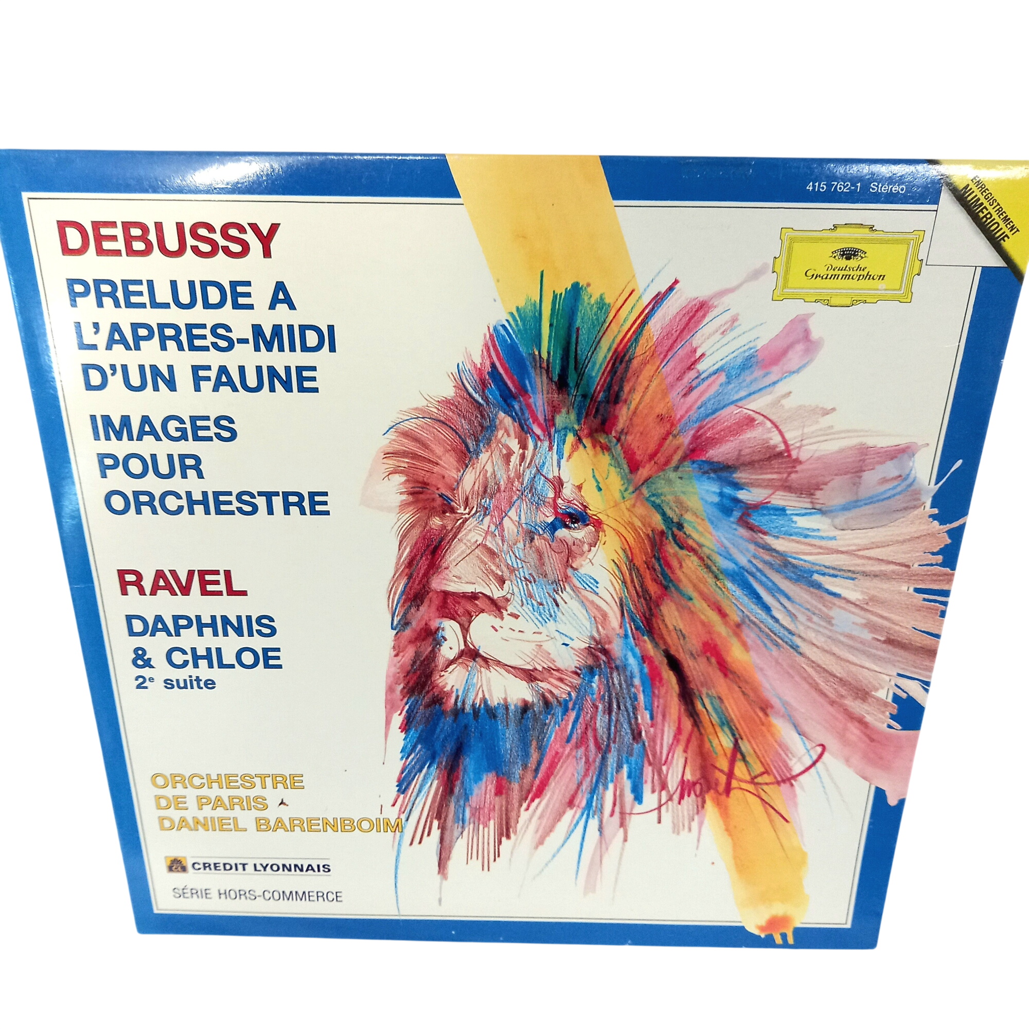 Vinyle - Claude Debussy, Maurice Ravel / Orchestre De Paris , Direction: Daniel Barenboim – Prelude A L'apres-midi D'un Faune / Images Pour Orchestre / Daphnis et Chloe - 1982 Bon état - 20,00 € Vinyle - Claude Debussy, Maurice Ravel / Orchestre De Paris , Direction: Daniel Barenboim – Prelude A L'apres-midi D'un Faune / Images Pour Orchestre / Daphnis et Chloe - 1982 Bon état reconditionné disponible sur Label Emmaüs