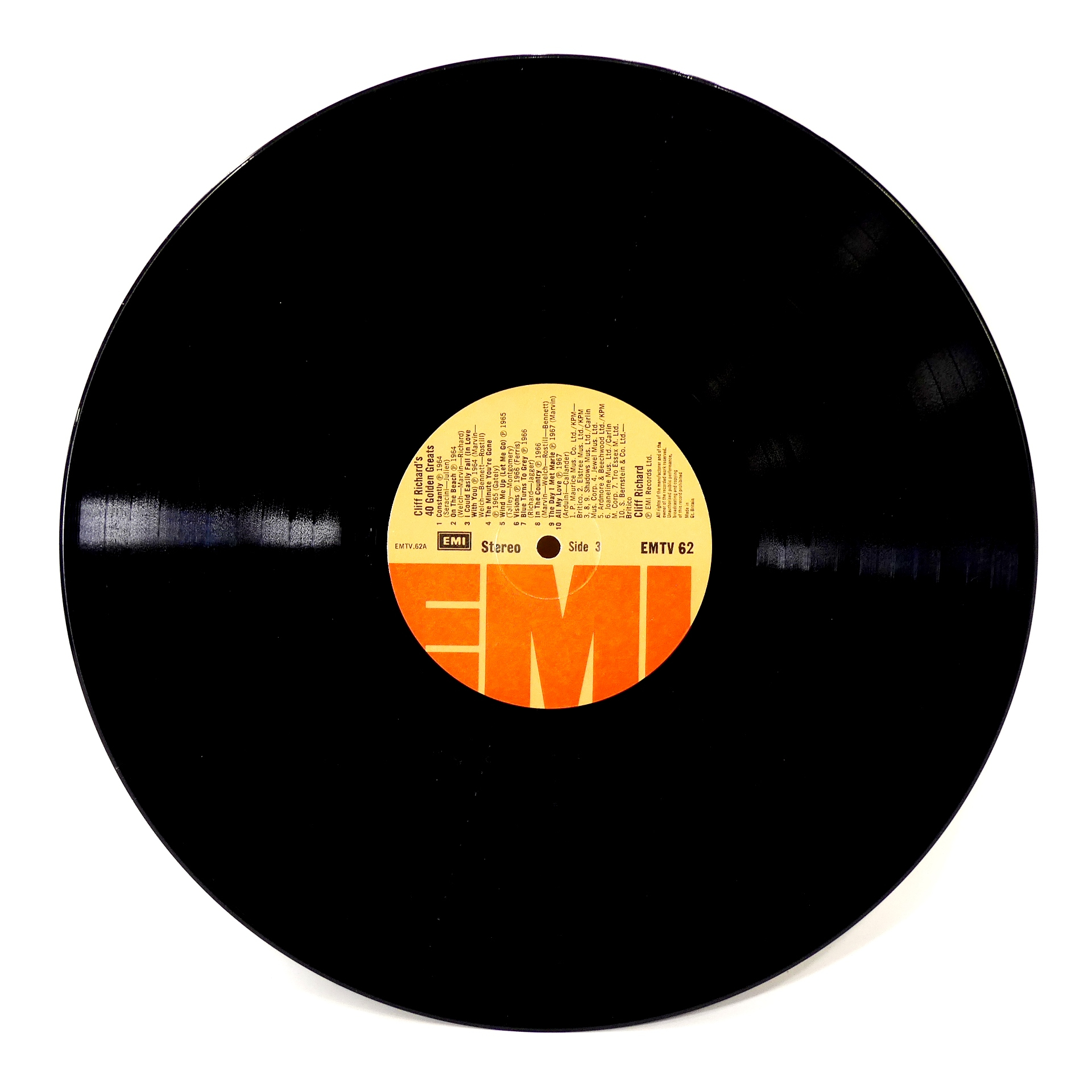Voir photo 5 de Vinyle - Cliff Richard - 40 Golden Greats Vinyle - Cliff Richard - 40 Golden Greats Bon état reconditionné photo 5