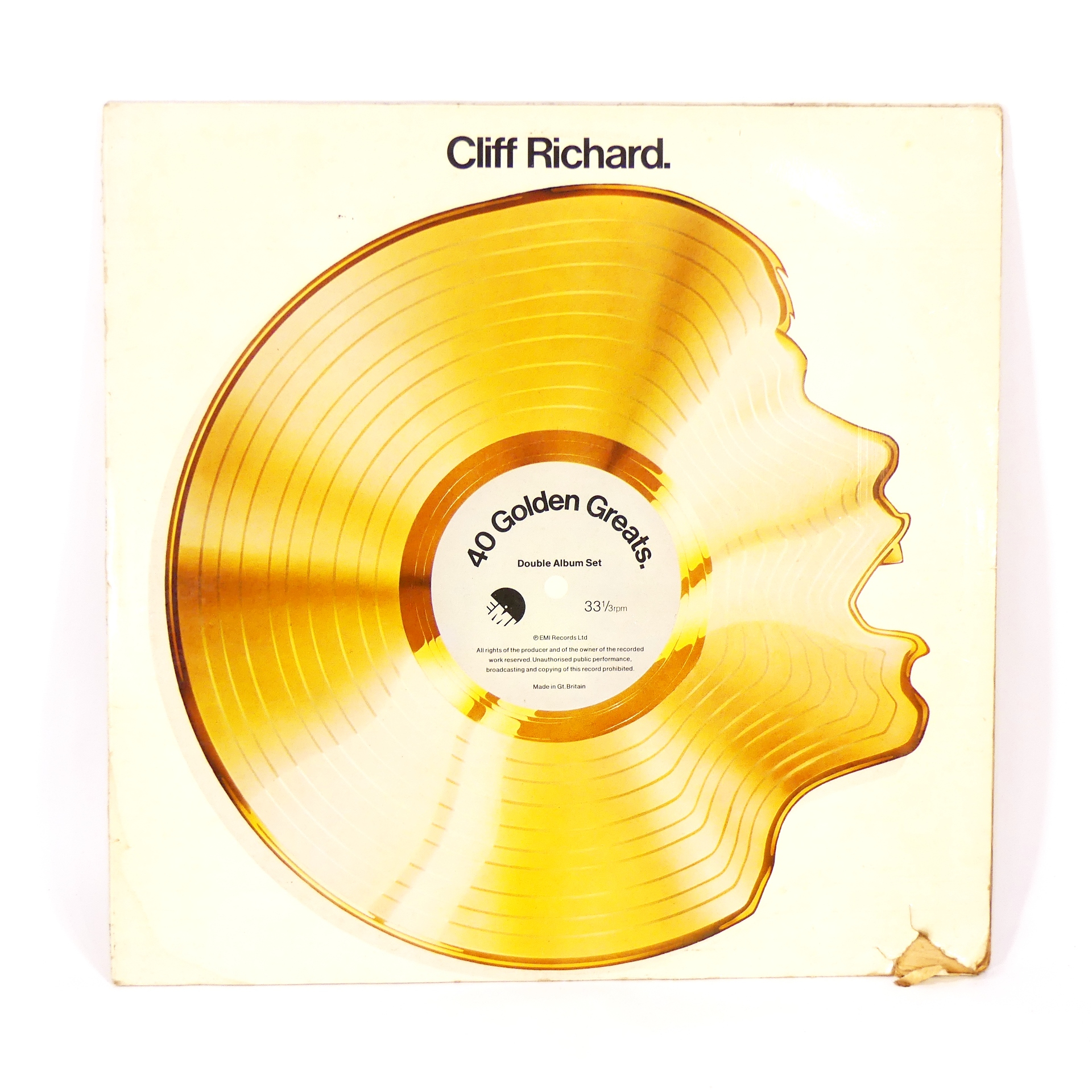 Voir photo 7 de Vinyle - Cliff Richard - 40 Golden Greats Vinyle - Cliff Richard - 40 Golden Greats Bon état reconditionné photo 7