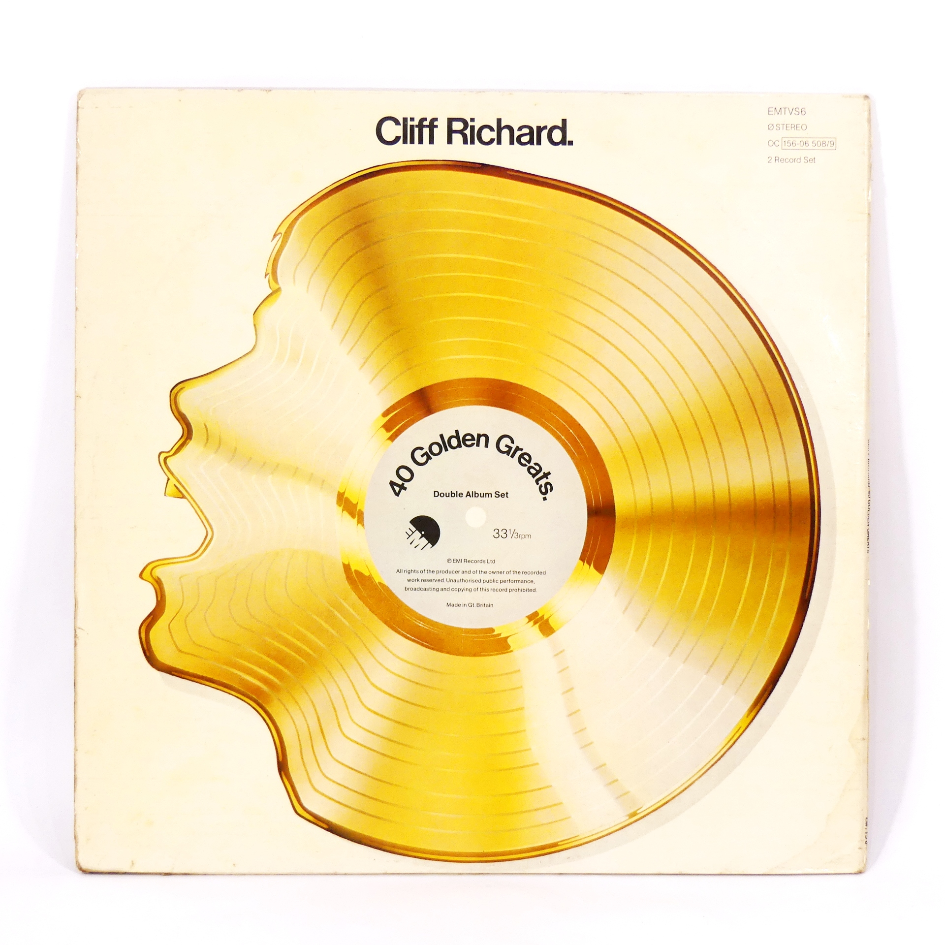Voir photo 8 de Vinyle - Cliff Richard - 40 Golden Greats Vinyle - Cliff Richard - 40 Golden Greats Bon état reconditionné photo 8