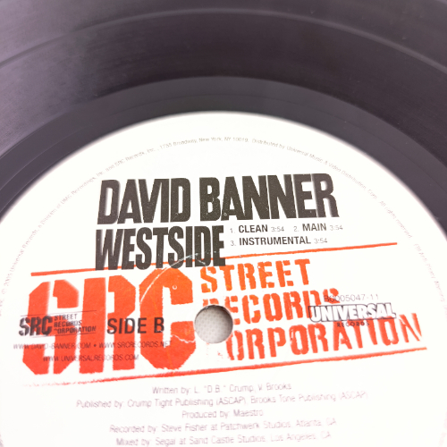 Voir photo 3 de Vinyle : David Banner Vinyle : David Banner État correct reconditionné photo 3