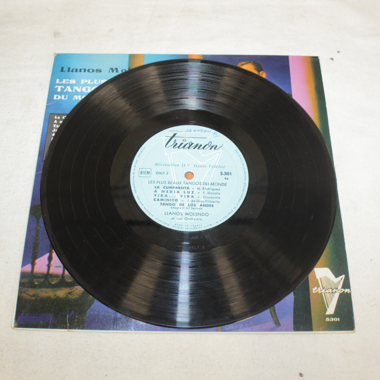 Voir photo 3 de Vinyle de Llanos Molendo - Les plus beaux tangos du monde Vinyle de Llanos Molendo - Les plus beaux tangos du monde Bon état reconditionné photo 3