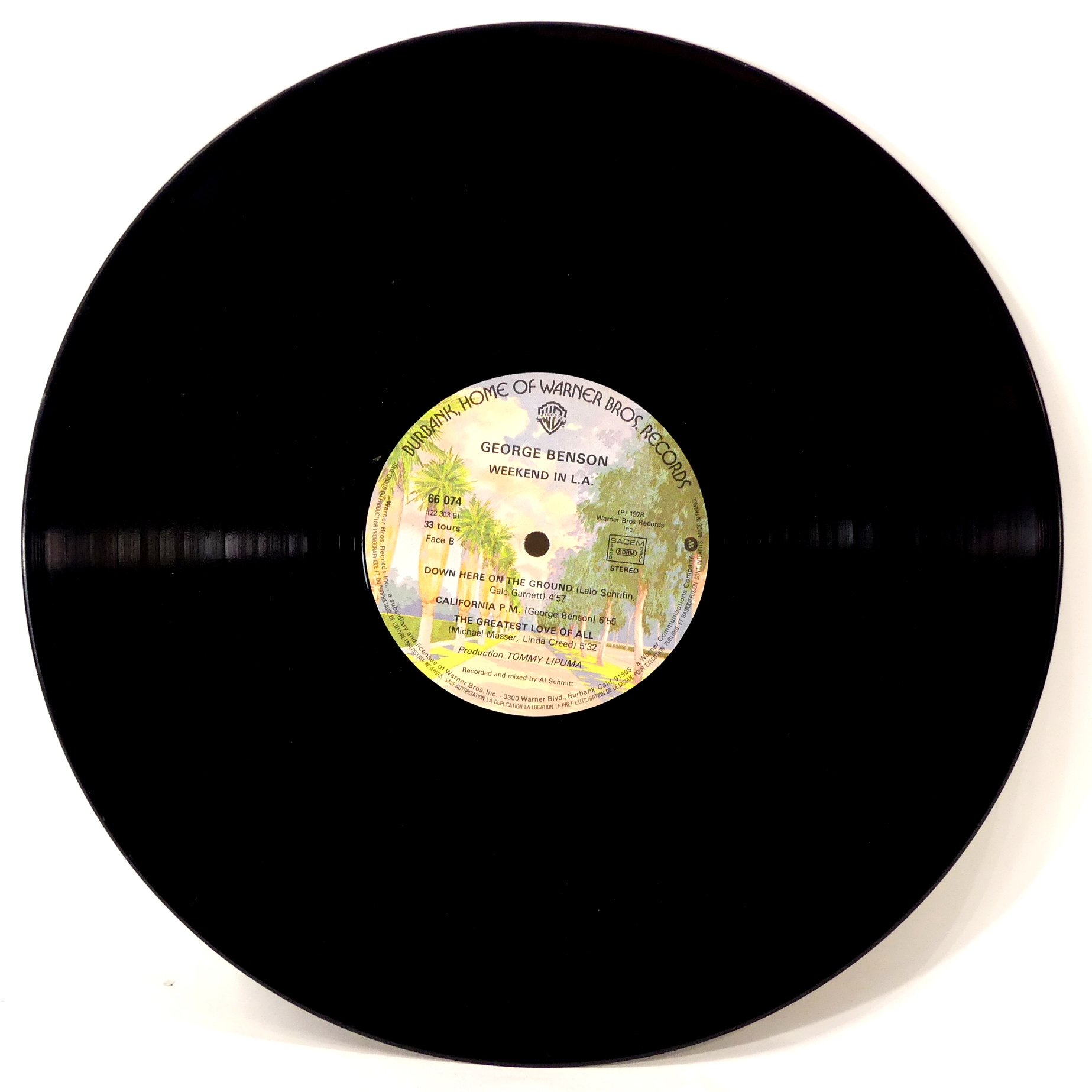 Voir photo 5 de Vinyle - Georges Benson - Weekend in L.A. Vinyle - Georges Benson - Weekend in L.A. Bon état reconditionné photo 5