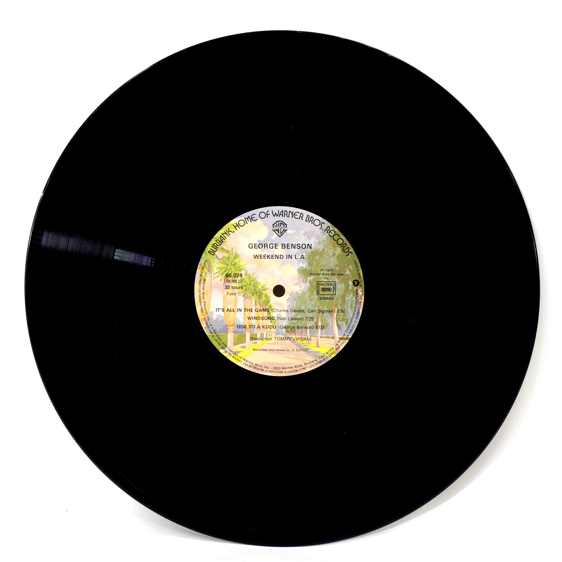 Voir photo 6 de Vinyle - Georges Benson - Weekend in L.A. Vinyle - Georges Benson - Weekend in L.A. Bon état reconditionné photo 6