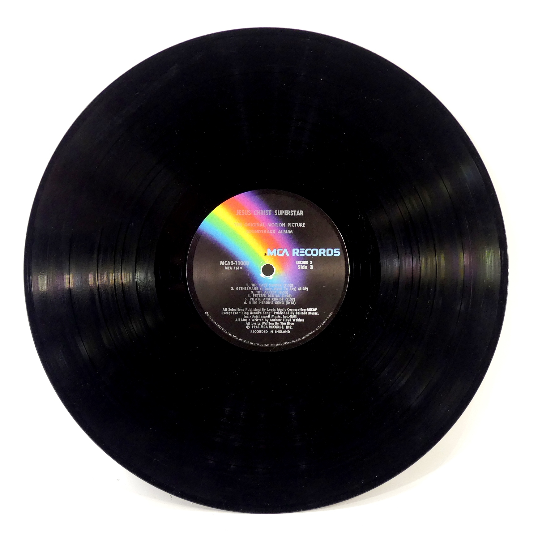 Voir photo 2 de Vinyle - Jesus Christ Superstar - Sound Track Vinyle - Jesus Christ Superstar - Sound Track Bon état reconditionné photo 2