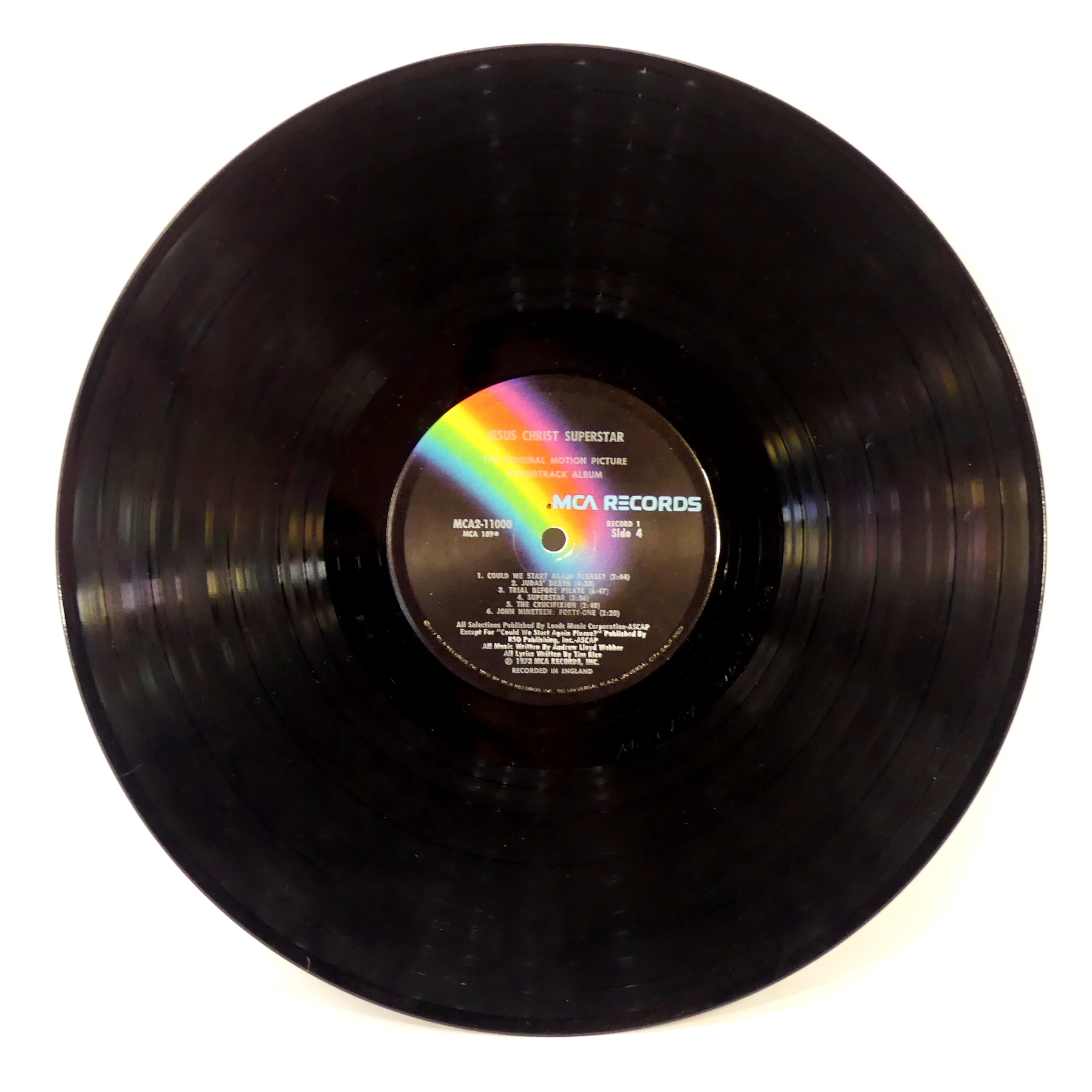 Voir photo 3 de Vinyle - Jesus Christ Superstar - Sound Track Vinyle - Jesus Christ Superstar - Sound Track Bon état reconditionné photo 3