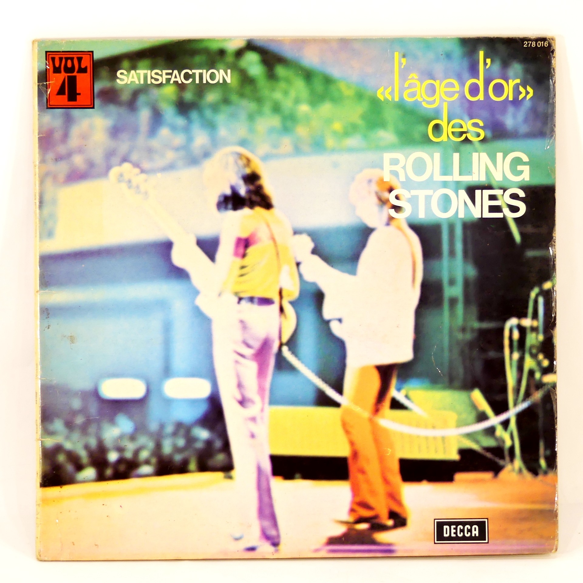 Voir photo 8 de Vinyle - "L'âge d'or" - Vol 4 - des Rolling Stones - 1973 Vinyle - "L'âge d'or" - Vol 4 - des Rolling Stones - 1973 État correct reconditionné photo 8