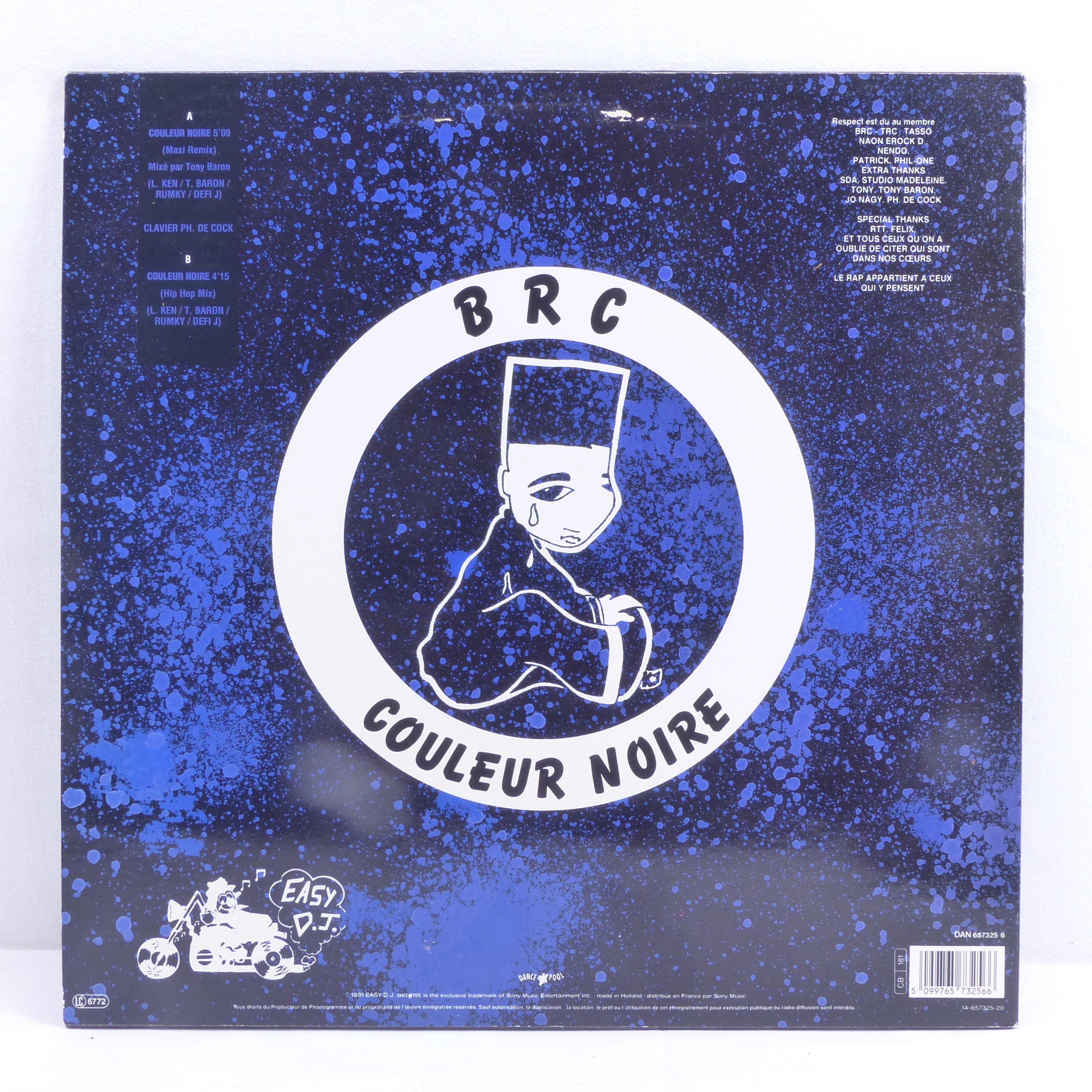 Voir photo 2 de Vinyle Maxi 45T B.R.C. et Defi J / Couleur Noire - Dance Pool 1991 Vinyle Maxi 45T B.R.C. et Defi J / Couleur Noire - Dance Pool 1991 Bon état reconditionné photo 2