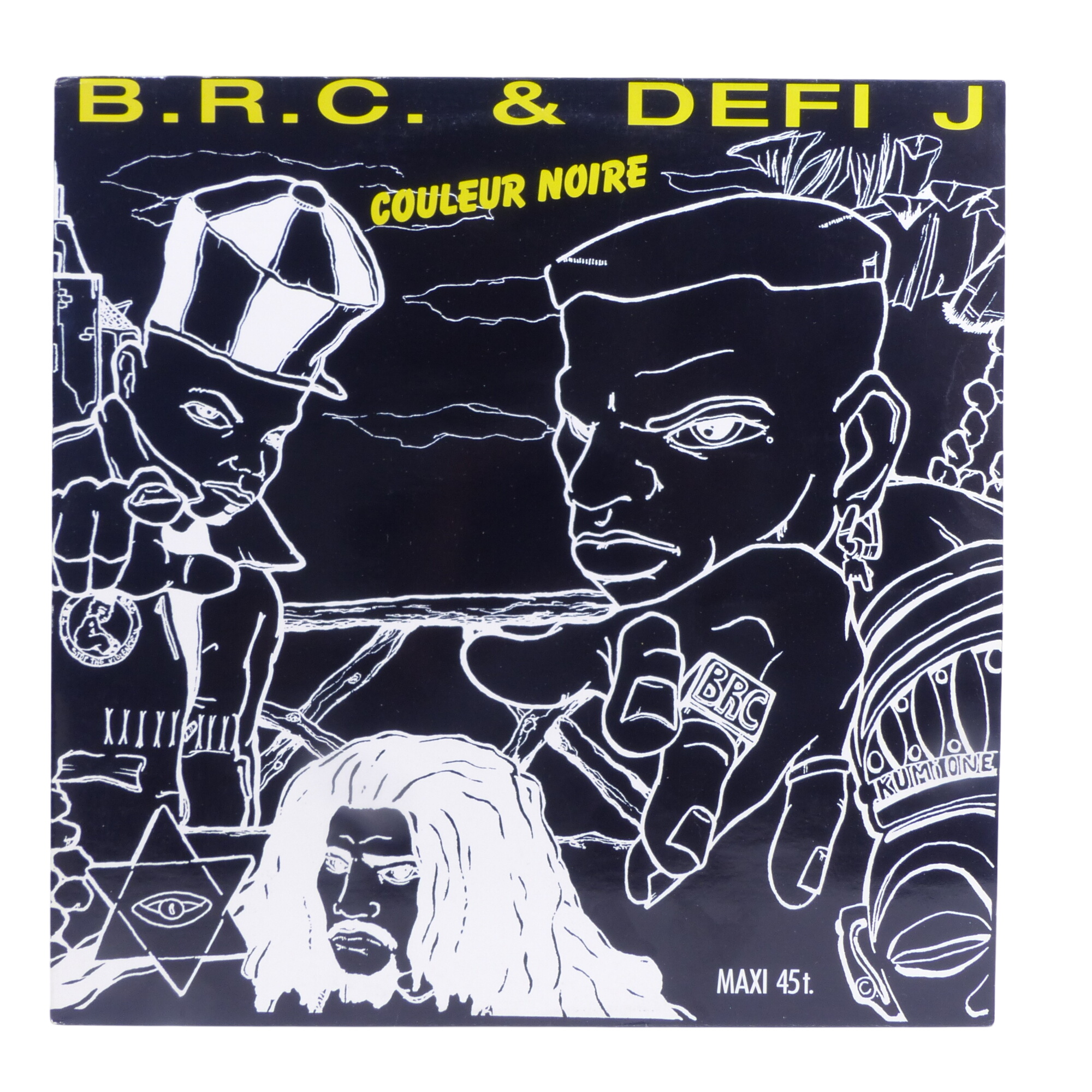 Vinyle Maxi 45T B.R.C. et Defi J / Couleur Noire - Dance Pool 1991 Bon état - 10,00 € Vinyle Maxi 45T B.R.C. et Defi J / Couleur Noire - Dance Pool 1991 Bon état reconditionné disponible sur Label Emmaüs