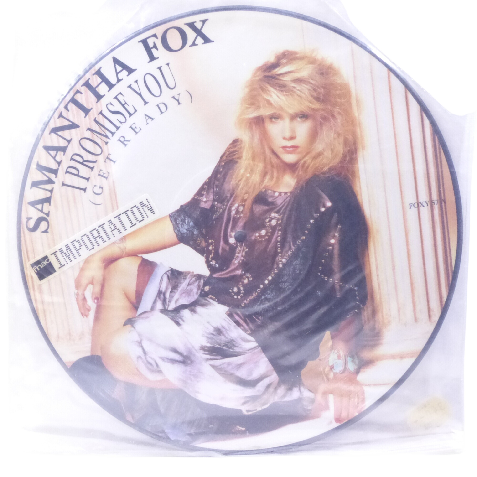 Vinyle maxi 45T Samantha Fox / I Promise You (Get Ready) - Jive 1987 Très bon état - 15,00 € Vinyle maxi 45T Samantha Fox / I Promise You (Get Ready) - Jive 1987 Très bon état reconditionné disponible sur Label Emmaüs