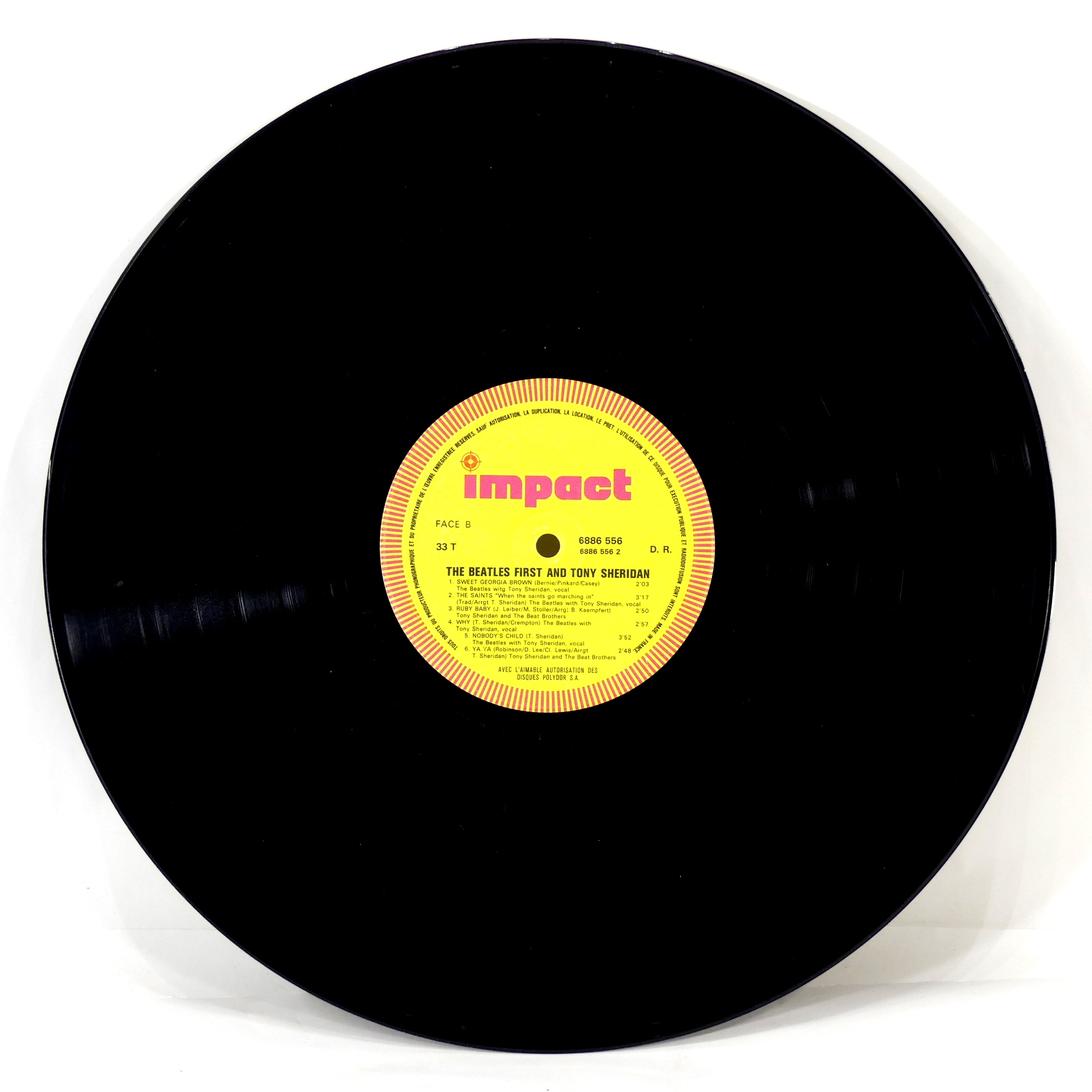 Voir photo 4 de Vinyle - The Beatles First and Tony Sheridan Vinyle - The Beatles First and Tony Sheridan Bon état reconditionné photo 4
