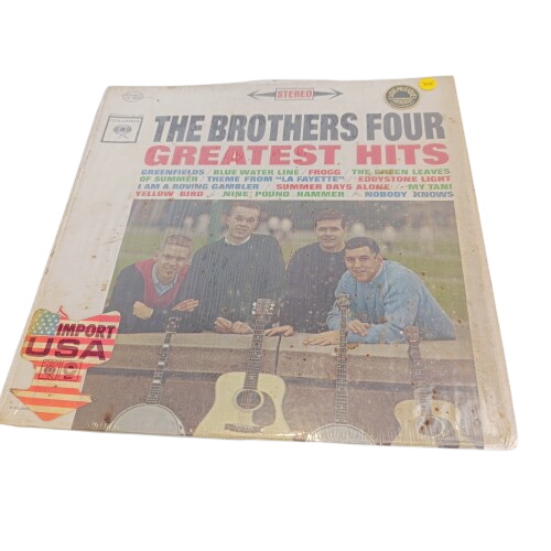 Acheter Vinyle : The Brothers Four Greatest Hits État correct - 30,00 € Vinyle : The Brothers Four Greatest Hits État correct reconditionné disponible sur Label Emmaüs