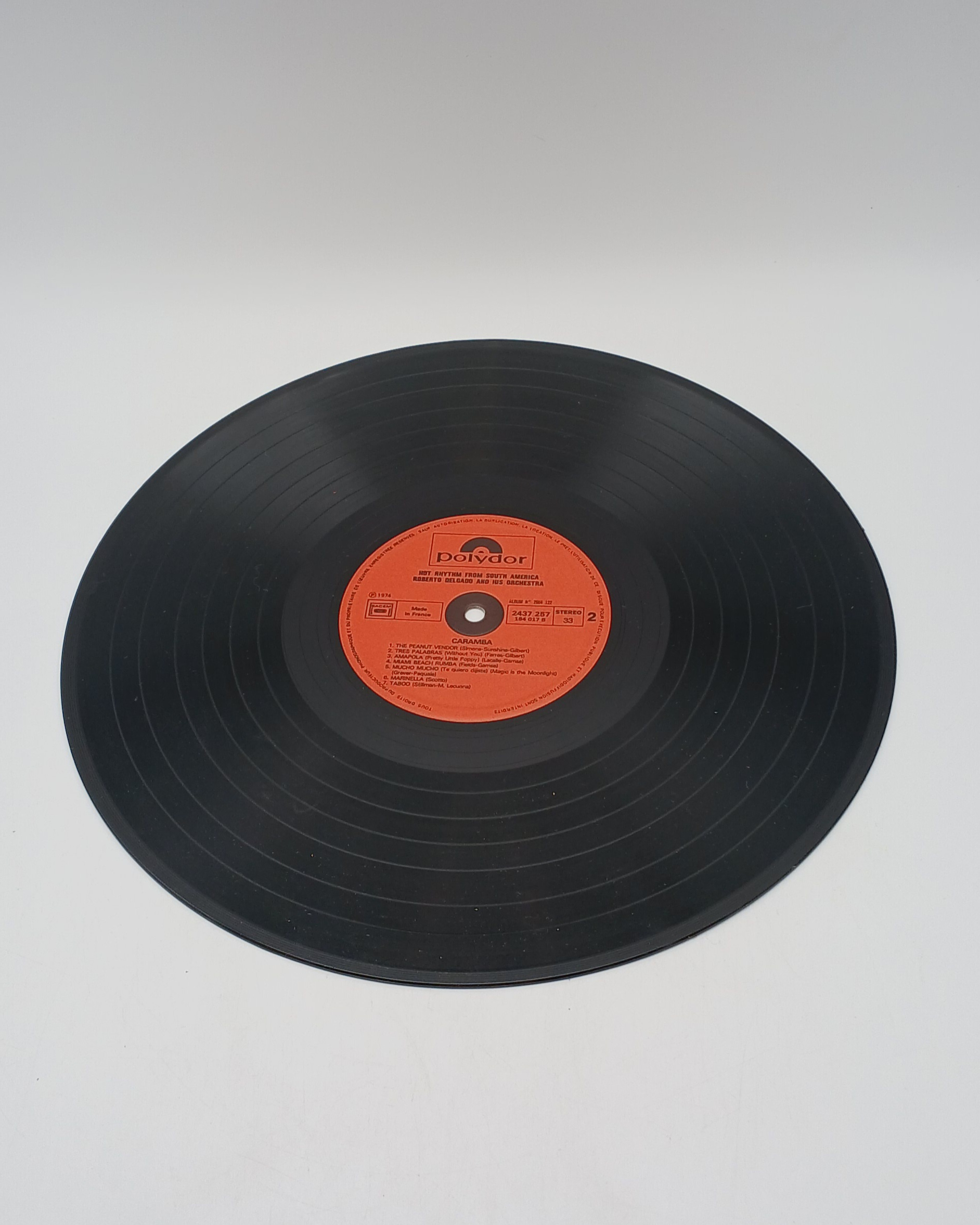 Voir photo 7 de Vinyle x 2 - 33 Tours - Caramba - Hot Rhythm From South America - Roberto Delgado Vinyle x 2 - 33 Tours - Caramba - Hot Rhythm From South America - Roberto Delgado Très bon état reconditionné photo 7