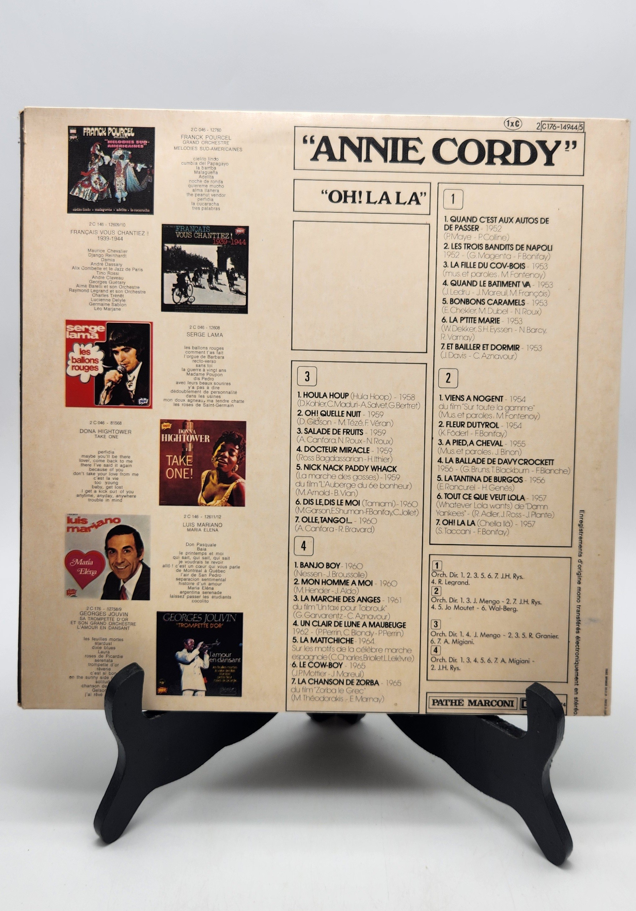 Voir photo 2 de Vinyles 33 Tours - Annie Cordy OH ! LA LA Vinyles 33 Tours - Annie Cordy OH ! LA LA Très bon état reconditionné photo 2