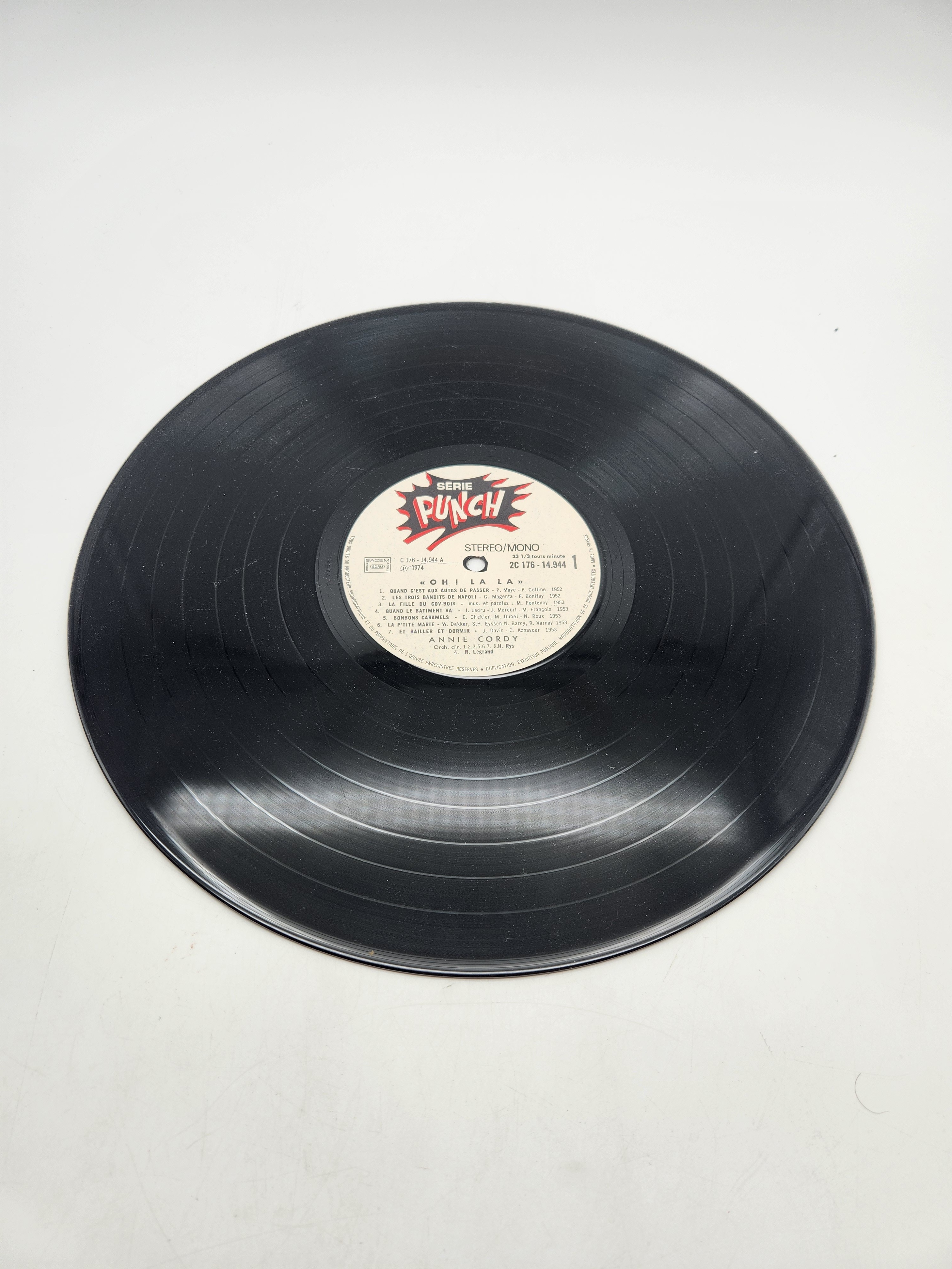 Voir photo 5 de Vinyles 33 Tours - Annie Cordy OH ! LA LA Vinyles 33 Tours - Annie Cordy OH ! LA LA Très bon état reconditionné photo 5