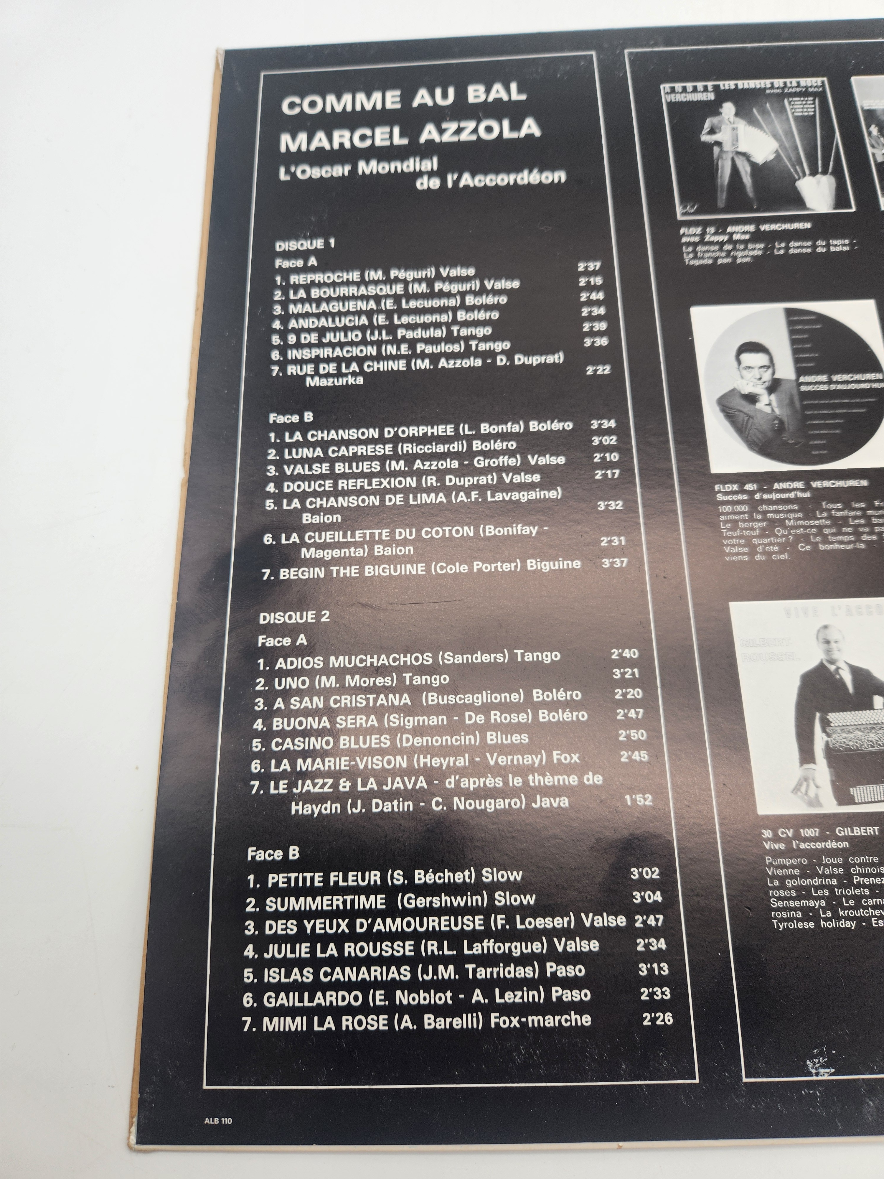 Voir photo 10 de Vinyles 33 Tours - Comme au Bal de Marcel Azzola Vinyles 33 Tours - Comme au Bal de Marcel Azzola Très bon état reconditionné photo 10