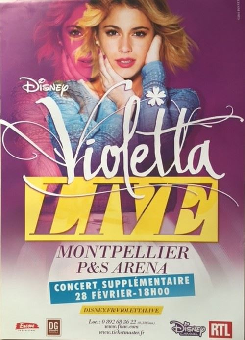 Violetta - Disney - 39x55 cm - AFFICHE / POSTER État correct N/A reconditionné disponible sur Fnac