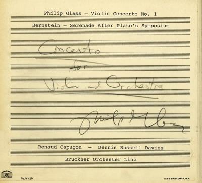 Acheter Violin Concerto number 1, Serenade after Plato's Symposium Digipack État correct - 17,12 € | Dero Violin Concerto number 1, Serenade after Plato's Symposium Digipack État correct reconditionné disponible sur Fnac | Dero