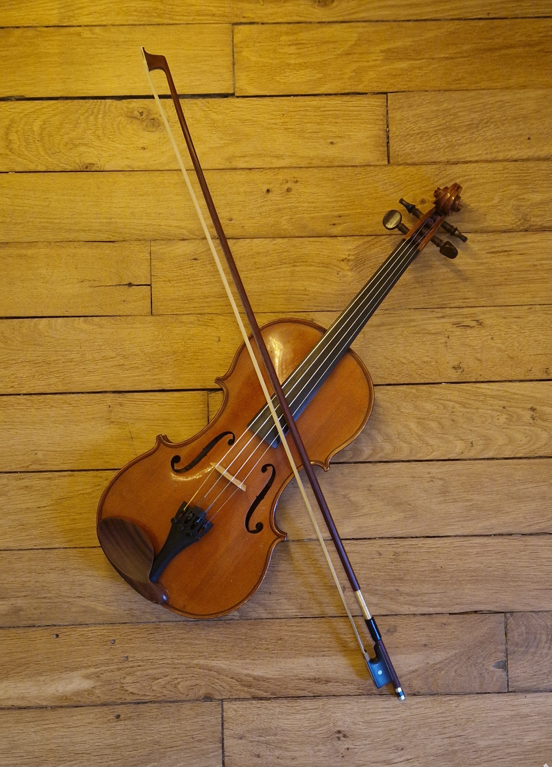 Violon 4/4 Collin Mezin x G.Santorino Bon état reconditionné disponible sur Zic Ethic
