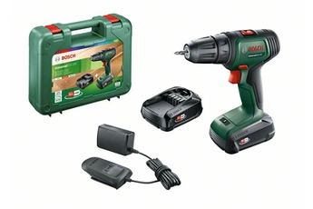 Visseuse-perceuse UniversalDrill 18 + 2 batteries Bon état Bosch reconditionné disponible sur Darty