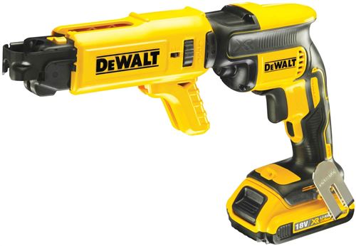 Visseuse plaques de plâtres DEWALT 18V 5.0Ah + 2 Batteries + Chargeur - DCF620P2K État correct DeWalt reconditionné disponible sur Fnac