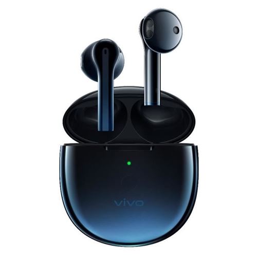 Vivo TWS Neo - Écouteurs sans fil avec micro - intra-auriculaire - Bluetooth - Suppresseur de bruit actif - bleu étoilé État correct N/A reconditionné disponible sur Fnac