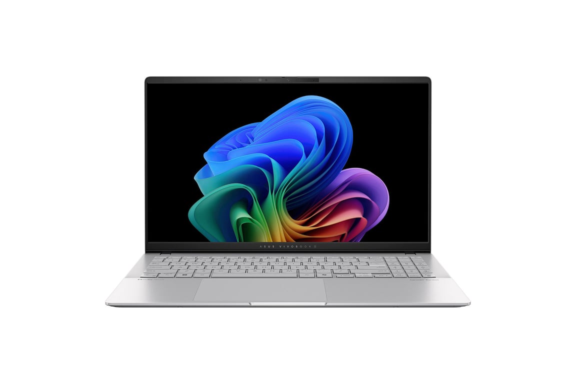 VivoBook Snapdragon X Elite, 3.4 GHz, 1000 Go, 16 Go, Qualcomm Adreno GPU, Argenté - AZERTY - Excellent état Parfait état Asus reconditionné photo 2 | Dero