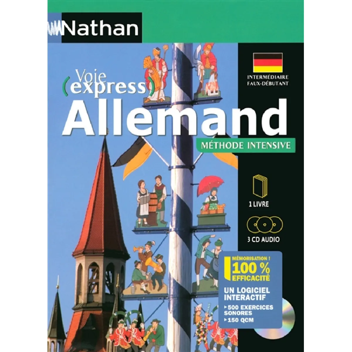Acheter Voie express allemand méthode intensive : méthode de langues État correct - 15,20 € Voie express allemand méthode intensive : méthode de langues État correct N/A (Il ne s'agit pas d'une marque reconditionné disponible sur Rue du Commerce Seconde Vie